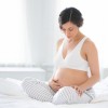 Naadloze zwangerschaps/voedingsbeha voor de nacht - Wit sleeping bra